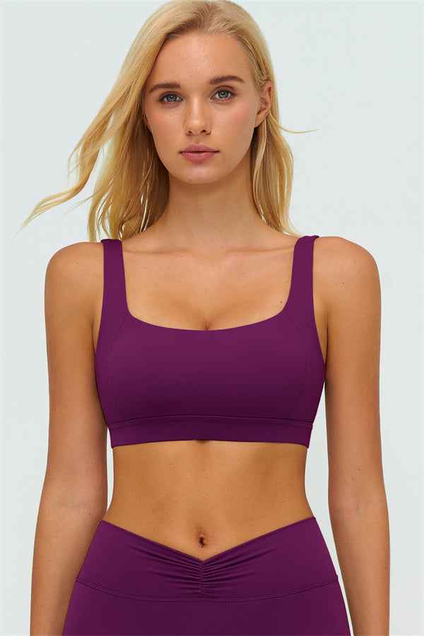 The Lushness V-Back Sports Bra Shorts 2-Piece Set
