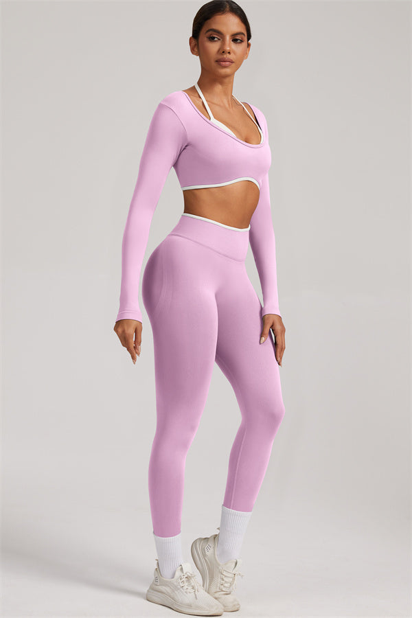 The Elevate New Long Sleeve Crop top