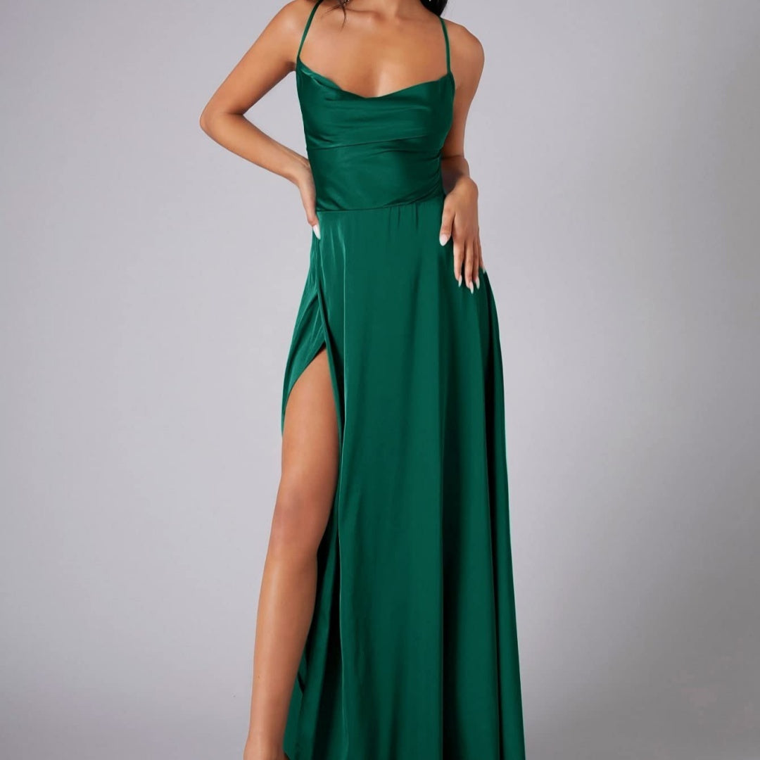 Sexy Slimming Slim Fit Backless Waist-tight Dress