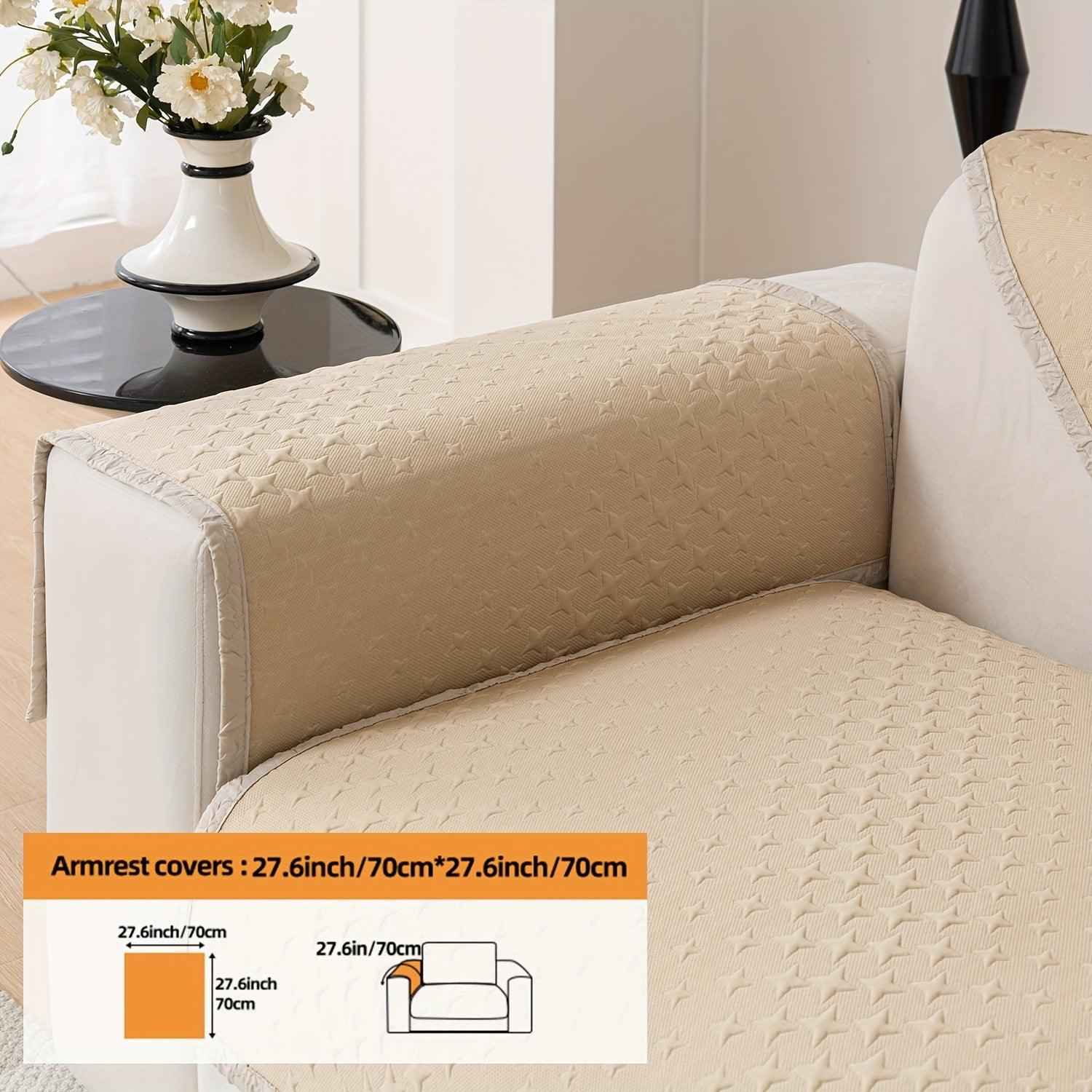 Summer Cooling Silk Non-slip Sofa Cover- Couch Cover for Dogs