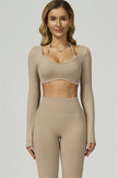The Prime Long Sleeve Crop Top Leggings 2-Piece Set