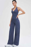The Stride Crop Top Straight Leg Pants 2-Piece Set