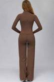 The FlexCore Pure Zip Jacket Flared Leggings 2-Piece Set
