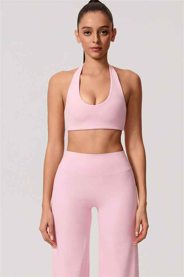 The Nestle Sports Bra Straight Leg Pants 2-Piece Set