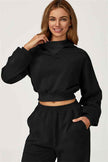 The Axis Crop Hoodie
