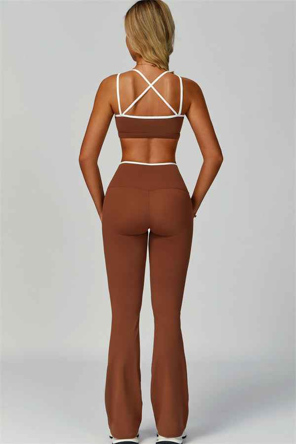 The Quest Sports Bra Flared Leggings 2-Piece Set