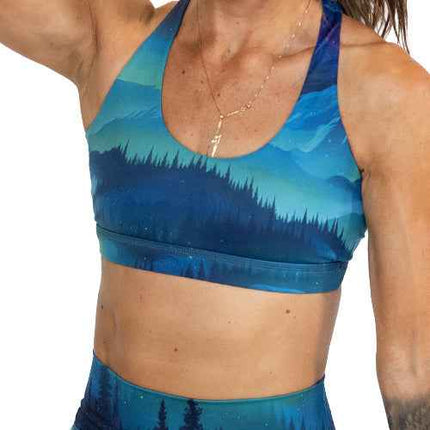 Butterfly Back Bra | Aurora Borealis