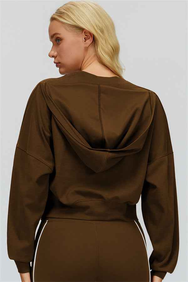 The Whisper V-Neck Hoodie