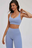 The Kinetic Cross Back Sports Bra