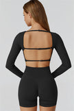 The Reign Long Sleeve Crop Top