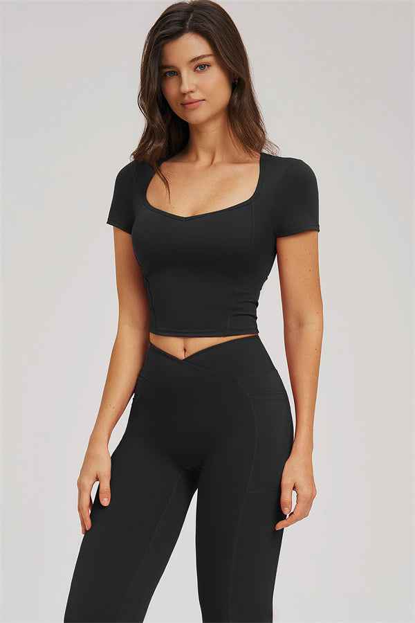 The Sizzle T-shirt Flared Leggings 2-Piece Set