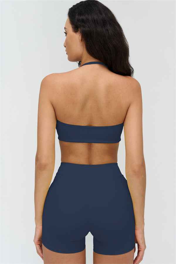 The Stride Halter Sports Bra