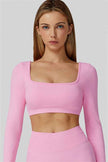 The Reign Long Sleeve Crop Top
