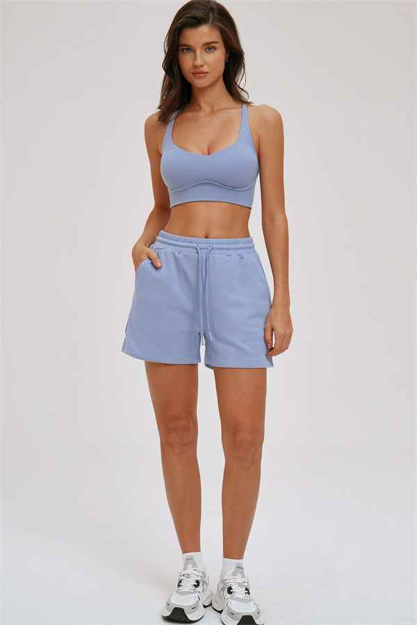 The Kinetic Cross Back Sports Bra