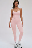 The Svelte Cross Back Tank Top Leggings 2-Piece Set