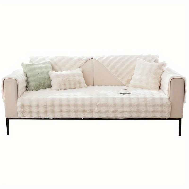 Molly Mutt Couch Cover - Soft, Cozy, and Non-Slip Plush Sofa Protector