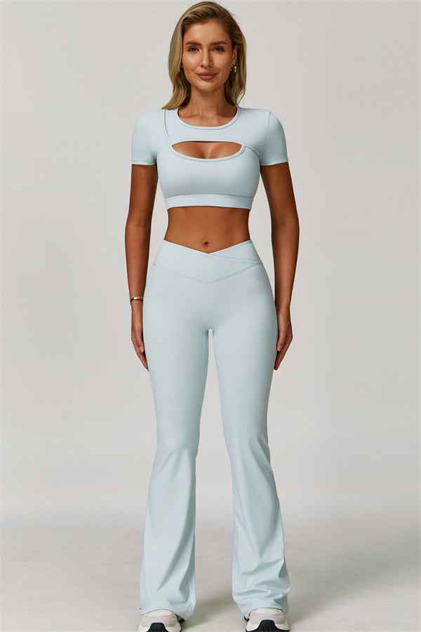 The Lavish Cut-out Crop Top