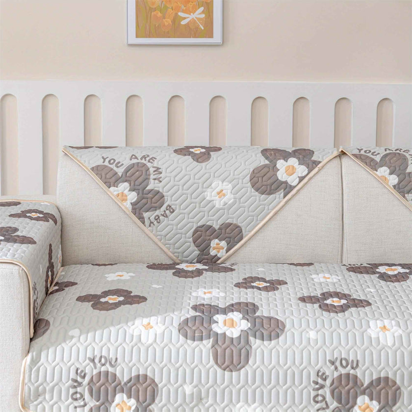 Cooling Ice Silk Dog Proof Couch Cover - Protect Your Sofa in Style