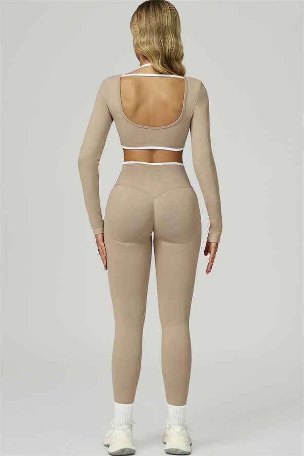 The Prime Line Long Sleeve Crop Top