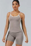 The Elevate New Crop Top Shorts 2-Piece Set