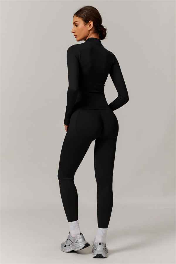 The Nova Luxe Jacket Sports Bra Leggings 3-Piece Set