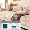 Luxurious Gradient Velvet Sofa Cover