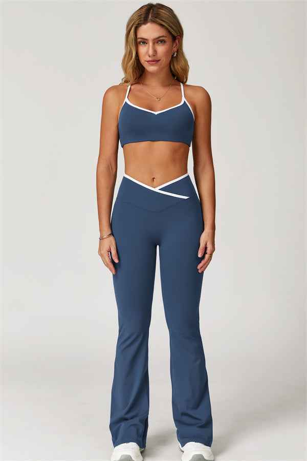 The Boost Sports Bra Flared Leggings 2-Piece Set