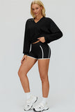The Whisper V-Neck Hoodie