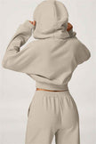 The Axis Crop Hoodie