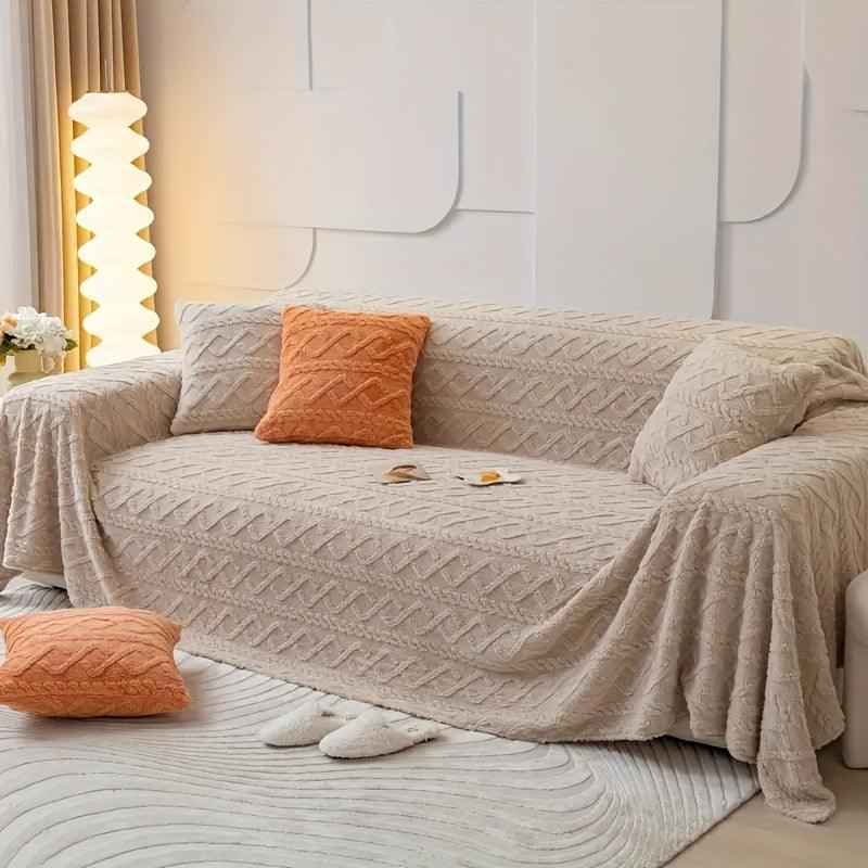 Extra Large Slipcovers for Couches - Stylish Geometric Pattern