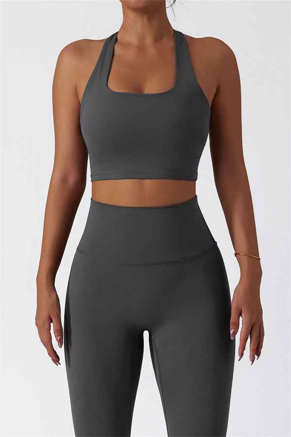 The Seraphine Halter Crop Top