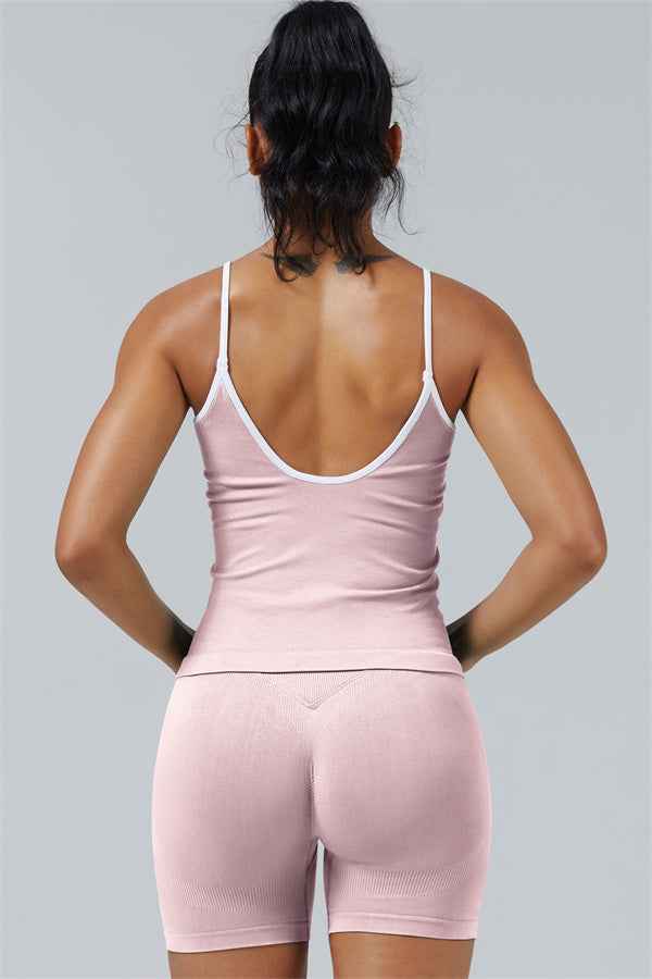 The Elevate Crop Top Shorts 2-Piece Set
