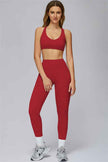 The Radiance Racerback Sports Bra Leggings 2-Piece Set