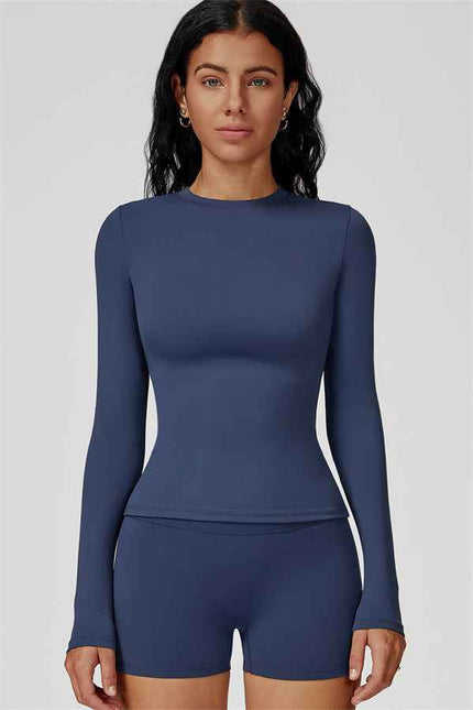 The Oasis Long Sleeve T-shirt Shorts 2-Piece Set