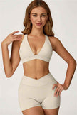 The Glacier Sports Bra Shorts 2-Piece Set