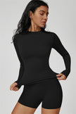 The Oasis Long Sleeve T-shirt Shorts 2-Piece Set