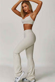 The Refresh Sports Bra Flared Leggings 2-Piece Set