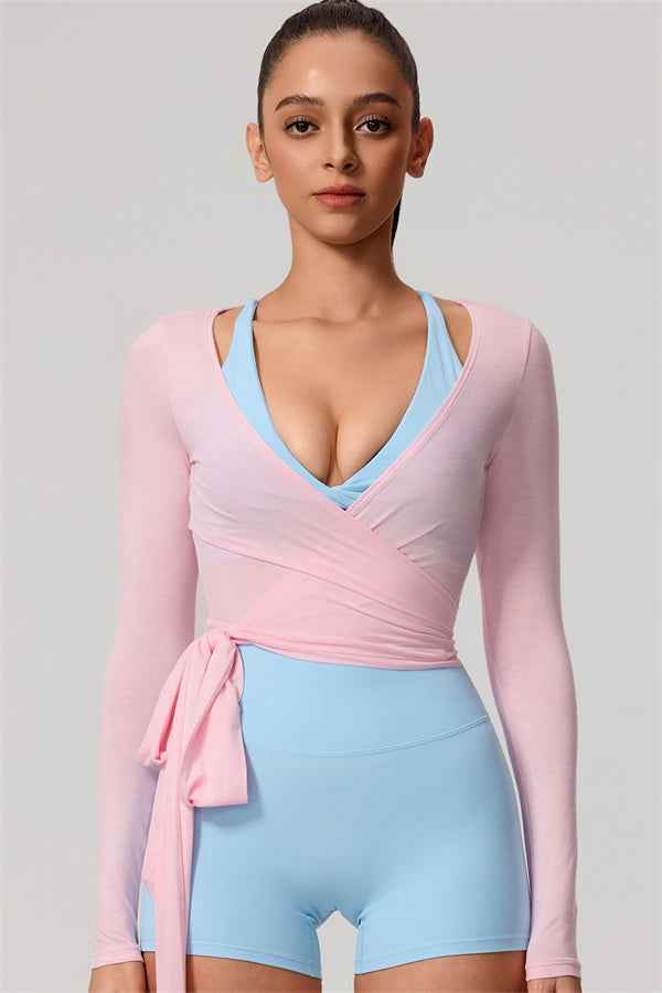 The Lively Long Sleeve Crop Top