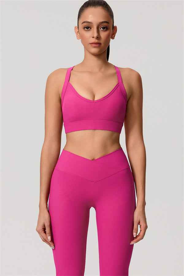 The Daze Sports Bra Flared Leggings 2-Piece Set