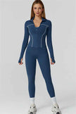 The Venus Zip Top Sports Bra Leggings 3-Piece Set