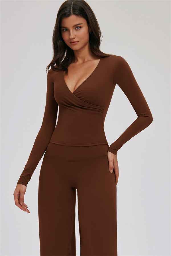 The Twirl Long Sleeve T-shirt New Straight Leg Pants 2-Piece Set