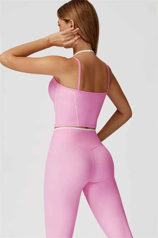 The Radiant Crop Top Leggings 2-Piece Set