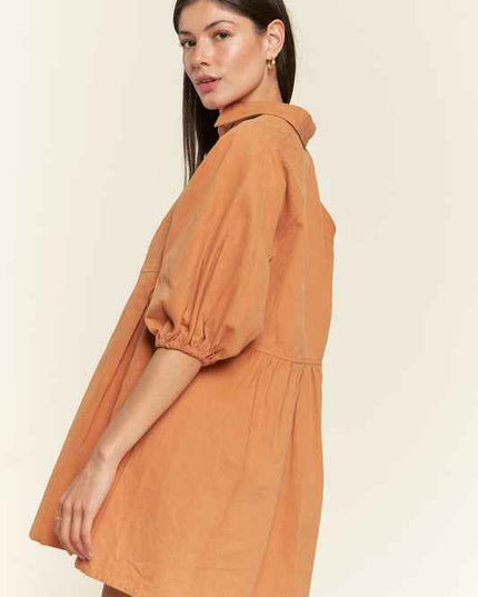 Athena Denim Dress - Pikemla