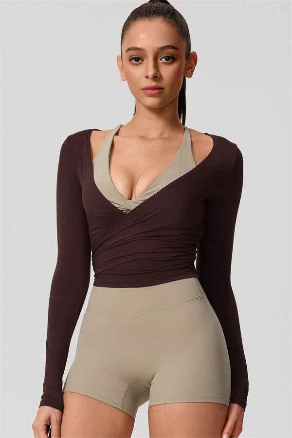 The Lively Long Sleeve Crop Top