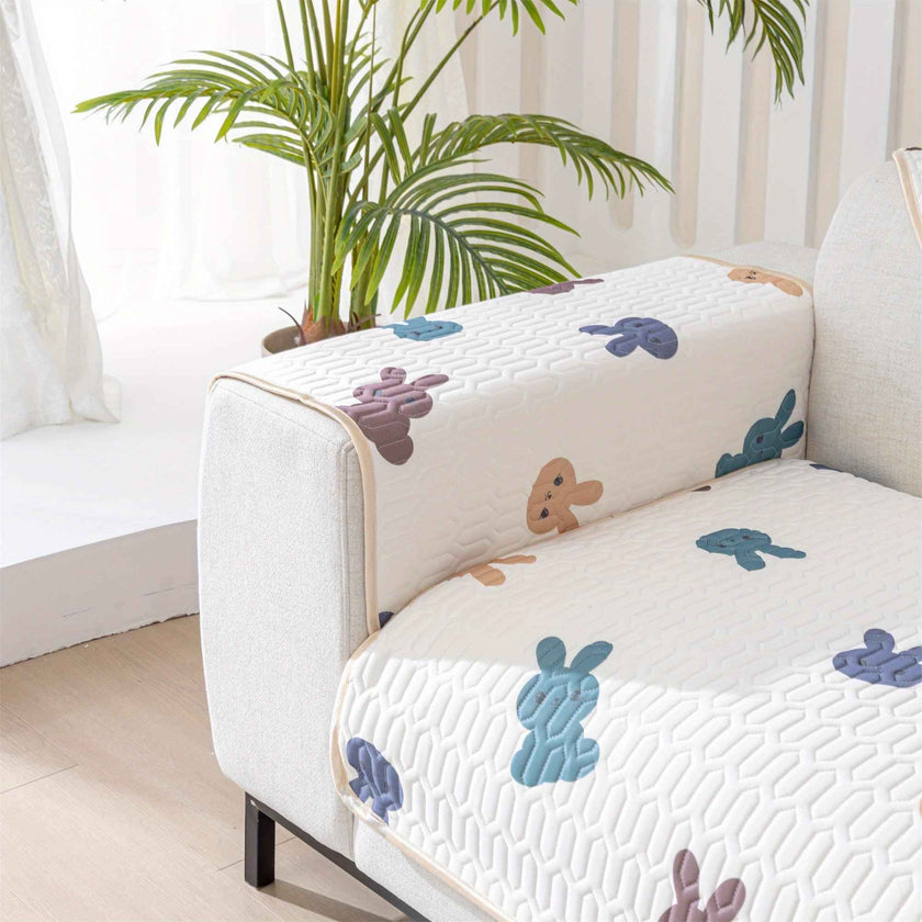 Cooling Ice Silk Dog Proof Couch Cover - Protect Your Sofa in Style
