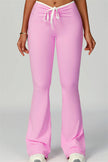 The Skyline Tie Top Flared Leggings 2-Piece Set
