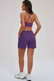 The Kinetic Cross Back Sports Bra