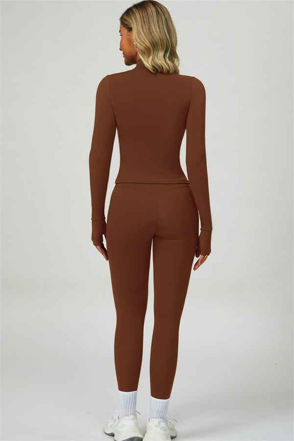 The Seraphine Jacket Sports Bra Leggings 3-Piece Set