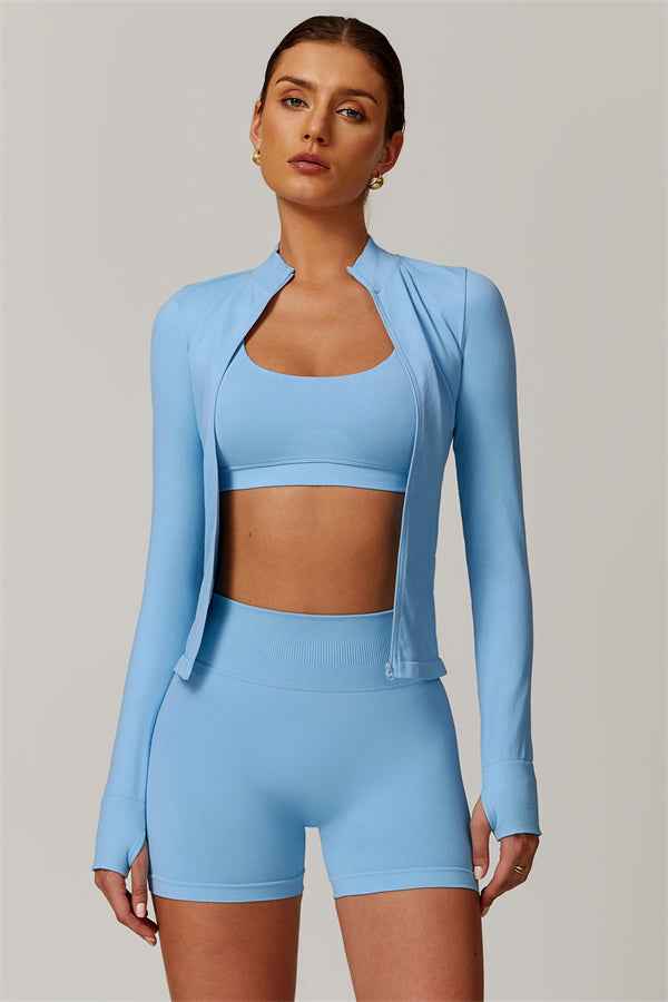 The Blossom Jacket Shorts 2-Piece Set