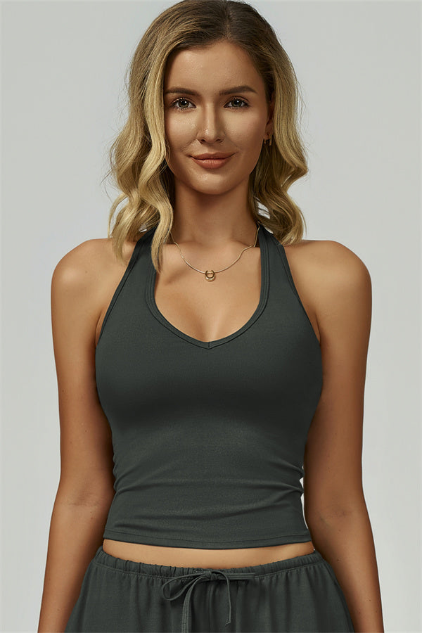 The Sprint Halter Tank Top Sweatpants 2-Piece Set